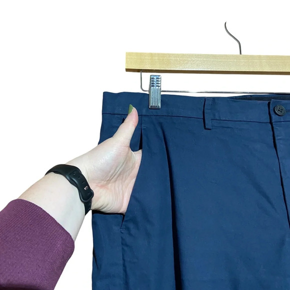 BONOBOS NAVY 3XDRY TAILORED PANT SIZE‎ 34/34 - Picture 6 of 11